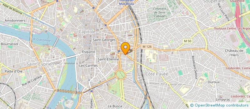 localisation de l'entreprise AQUITAINE à TOULOUSE