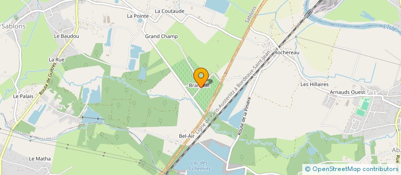 localisation de l'entreprise AQUITAINE ASSISTANCE CONDITIONNEMENT à SABLONS