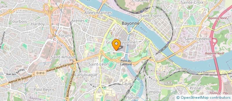 localisation de l'entreprise AQUITAINE AUTO IMPORT à BAYONNE