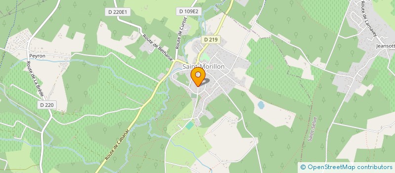 localisation de l'entreprise AQUITAINE AUTOMATISME ET ELECTRICITE INDUSTRIELLE  SAINT-MORILLON