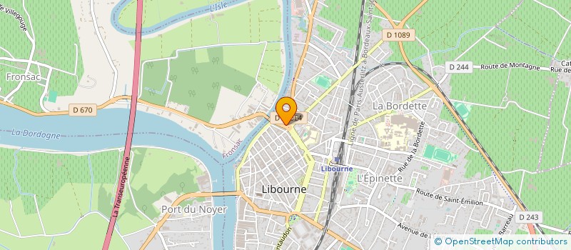 localisation de l'entreprise AQUITAINE BAT RENOVATION à LIBOURNE