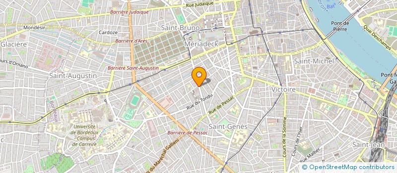 localisation de l'entreprise AQUITAINE BATI TRAVAUX à BORDEAUX