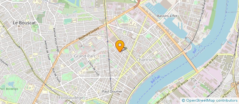 localisation de l'entreprise AQUITAINE BOIS SARL à BORDEAUX