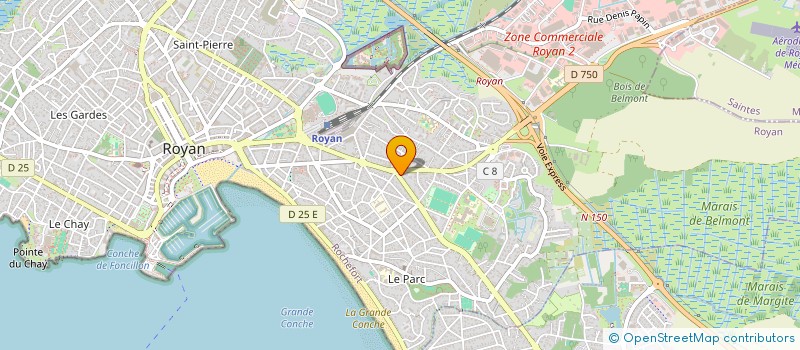 localisation de l'entreprise AQUITAINE COLIVING  ROYAN