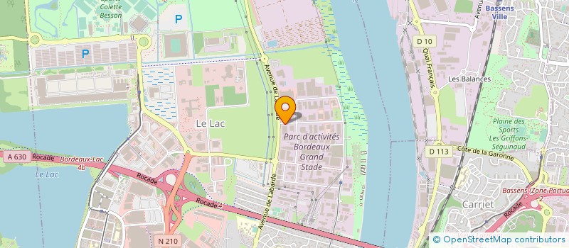 localisation de l'entreprise AQUITAINE COMMERCE EQUIPEMENTS LIBRE SERVICE AUTOMOBILES à BORDEAUX