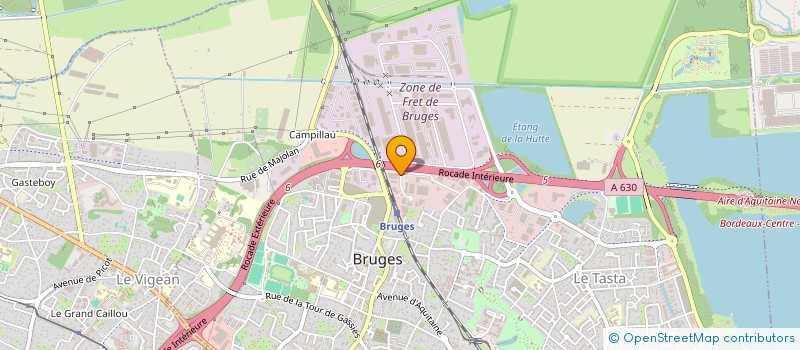 localisation de l'entreprise AQUITAINE CONCEPT RENOVATION  BRUGES