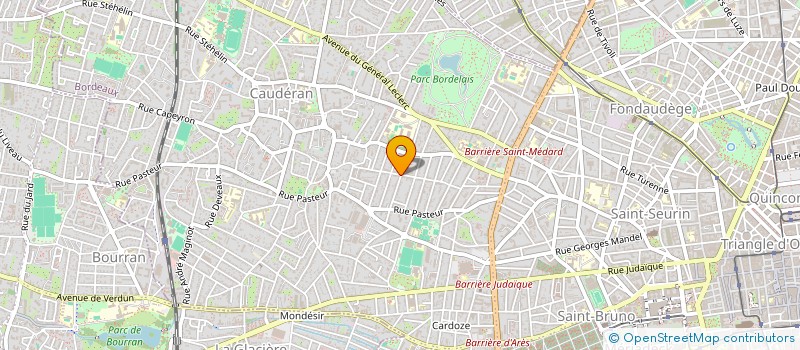 localisation de l'entreprise AQUITAINE CONCEPTION ETUDE AMENAGEMENT à BORDEAUX