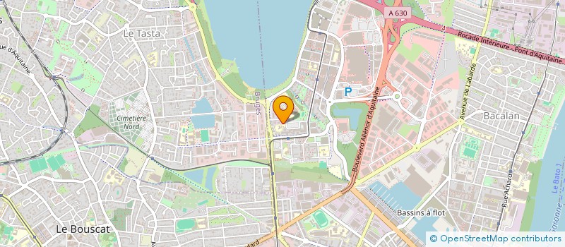 localisation de l'entreprise AQUITAINE CONSEIL ET SECURITE  BORDEAUX