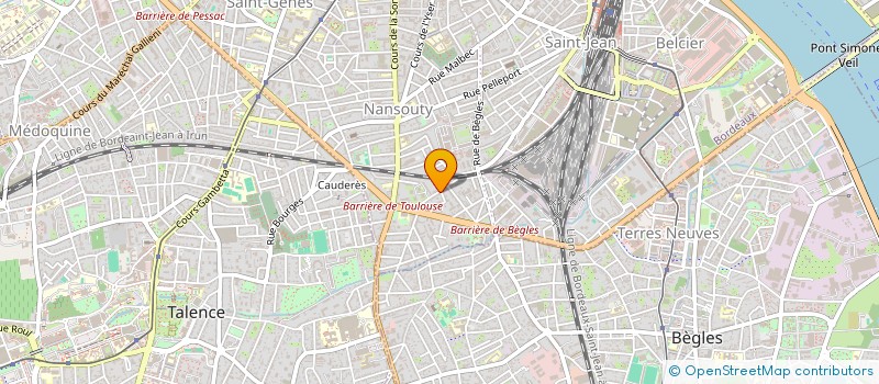 localisation de l'entreprise AQUITAINE CONSTRUCTION DAN DAVID - ACDD  BORDEAUX