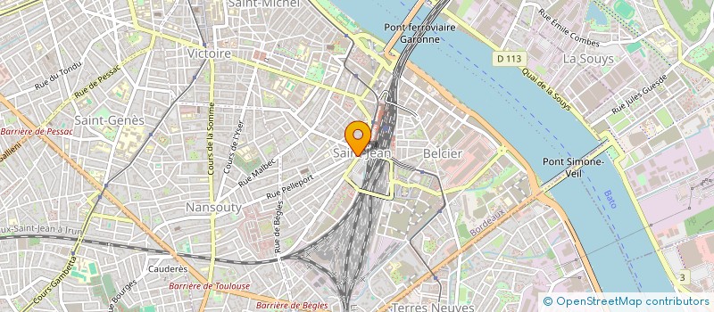 localisation de l'entreprise AQUITAINE DANSE A2  BORDEAUX