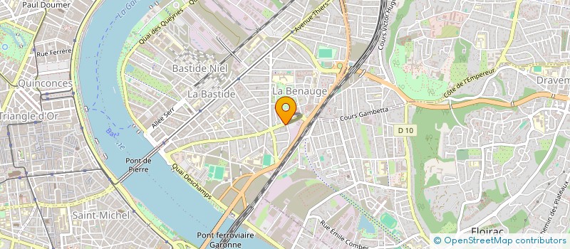 localisation de l'entreprise AQUITAINE DE BATIMENT ET RENOVATION  BORDEAUX