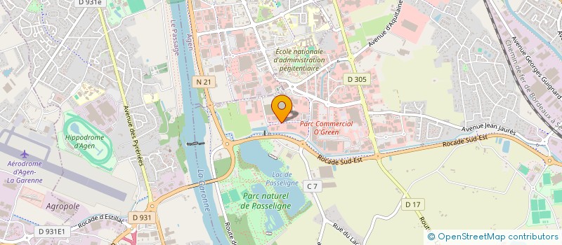localisation de l'entreprise AQUITAINE DE SERVICES à BOE