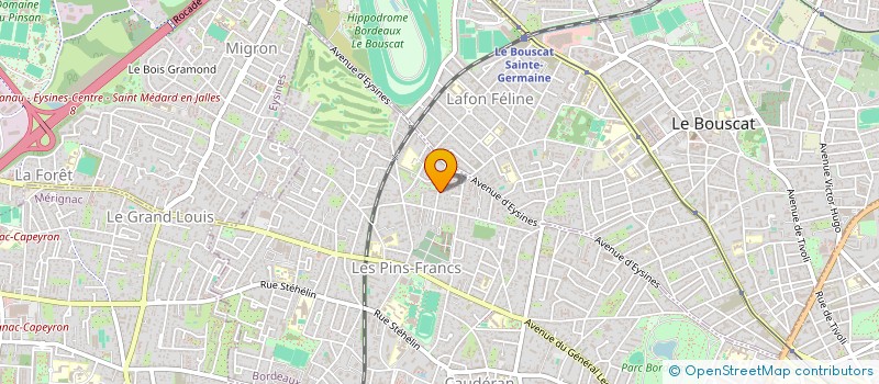 localisation de l'entreprise AQUITAINE DEVELOPPEMENT IMMOBILIER à BORDEAUX