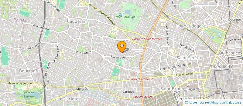 localisation de l'entreprise AQUITAINE DEVELOPPEMENT INFORMATIQUE à BORDEAUX