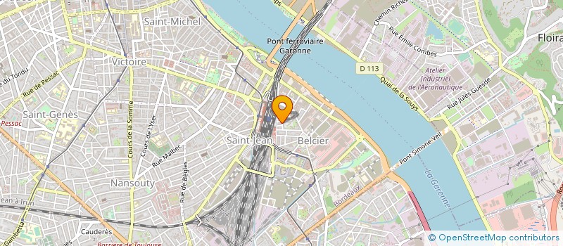 localisation de l'entreprise AQUITAINE E G P V à BORDEAUX