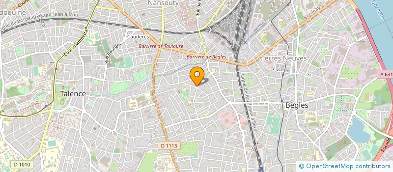 localisation de l'entreprise AQUITAINE ECO ENERGIES NOUVELLES à BEGLES