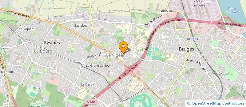 localisation de l'entreprise AQUITAINE EQUIPEMENT ELECTRIQUE  EYSINES