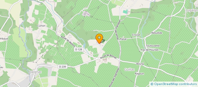 localisation de l'entreprise AQUITAINE EQUIPEMENTS INDUSTRIELS  GREZILLAC