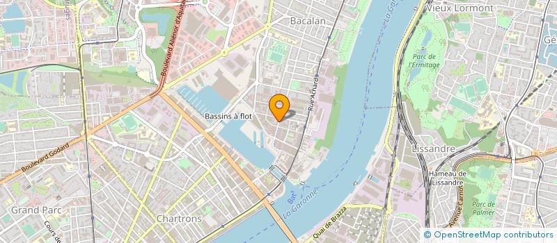 localisation de l'entreprise AQUITAINE ETANCHEITE à BORDEAUX