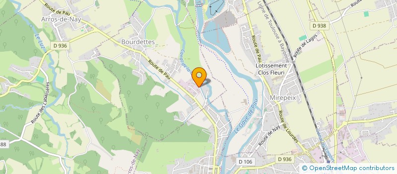 localisation de l'entreprise AQUITAINE ETUDES CONCEPTION ET DEVELOPPEMENT à DENGUIN