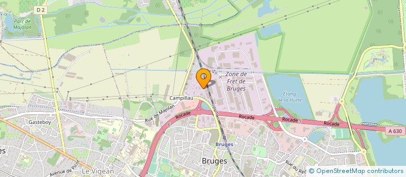 localisation de l'entreprise AQUITAINE FACONNAGE SERVICE  SAINT-JEAN-D'ILLAC