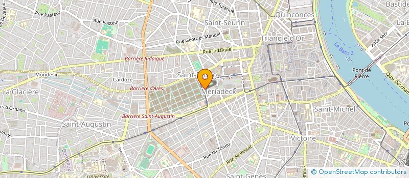 localisation de l'entreprise AQUITAINE FOOTBALL ASSOCIATION  BORDEAUX