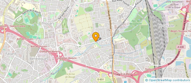 localisation de l'entreprise AQUITAINE GARDIENNAGE CYNOPHILE  VILLENAVE-D'ORNON