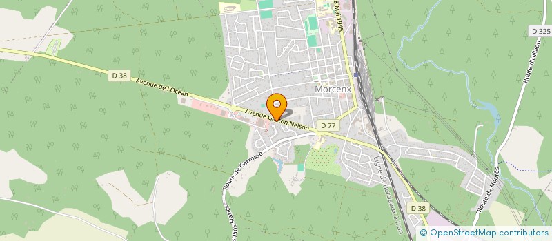 localisation de l'entreprise AQUITAINE GROUPE SECURITE à MORCENX-LA-NOUVELLE