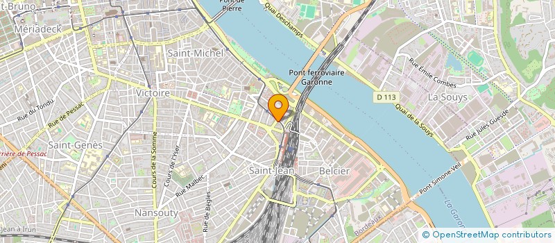 localisation de l'entreprise AQUITAINE IMMOBILIER à BORDEAUX