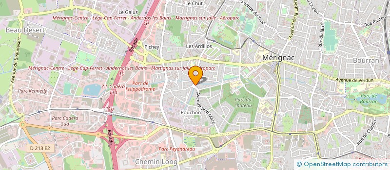 localisation de l'entreprise AQUITAINE INSTRUMENTS à BORDEAUX