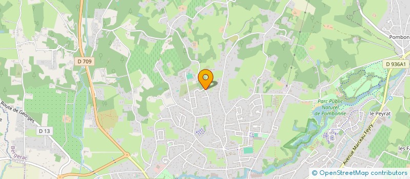 localisation de l'entreprise AQUITAINE INVEST à BERGERAC