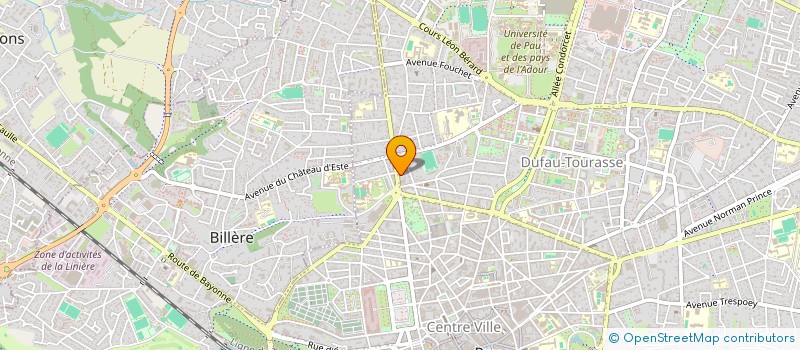 localisation de l'entreprise AQUITAINE ISOL à PAU