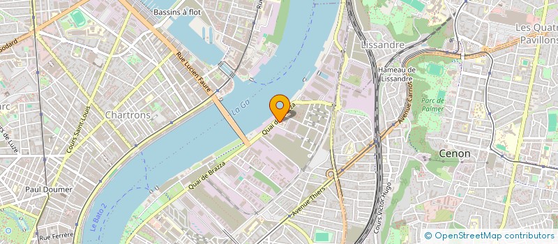 localisation de l'entreprise AQUITAINE KING PEINTURE  BORDEAUX