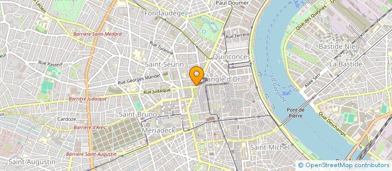 localisation de l'entreprise AQUITAINE LANGUES à BORDEAUX