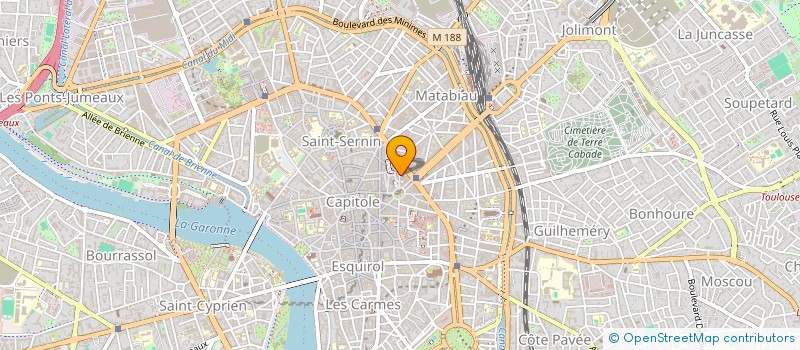 localisation de l'entreprise AQUITAINE LASER BEARN à TOULOUSE