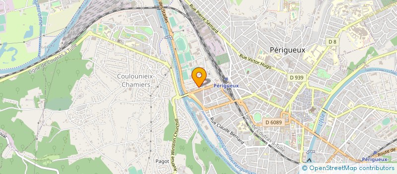 localisation de l'entreprise AQUITAINE LOISIRS à PERIGUEUX