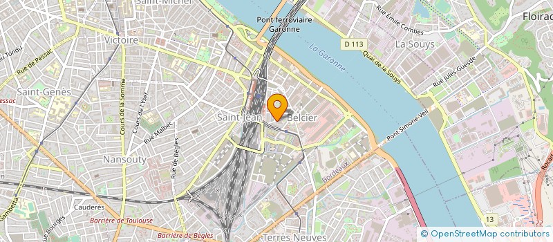 localisation de l'entreprise AQUITAINE LOISIRS à BORDEAUX
