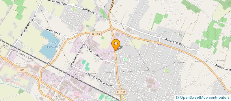 localisation de l'entreprise AQUITAINE MAGE FINANCEMENT  MARMANDE