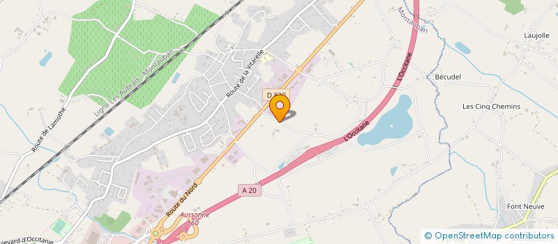 localisation de l'entreprise AQUITAINE MAINTENANCE TECHNIQUE  MONTAUBAN