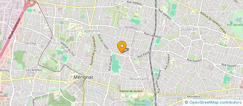 localisation de l'entreprise AQUITAINE MENUISERIE DE GALARD INVESTISSEMENTS  MERIGNAC