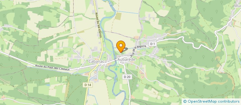 localisation de l'entreprise AQUITAINE MIDI PYRENEES CONSEIL à AUBAREDE
