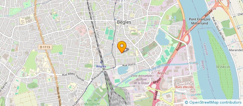 localisation de l'entreprise AQUITAINE MULTISERVICES BATIMENT  BEGLES