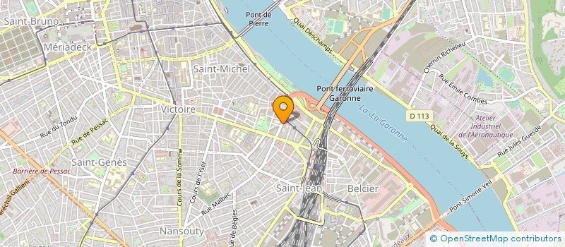 localisation de l'entreprise AQUITAINE OCCASIONS à BORDEAUX