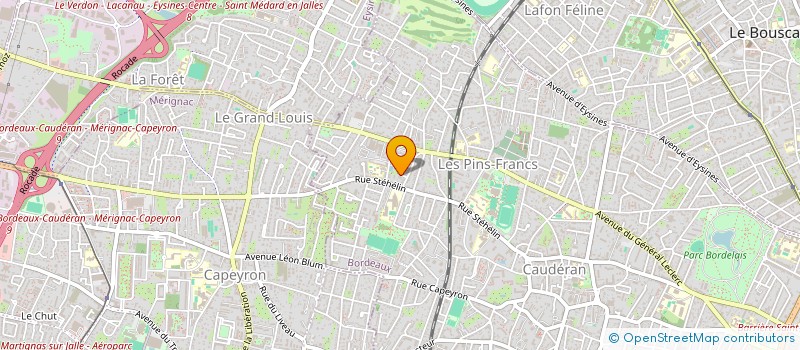 localisation de l'entreprise AQUITAINE PLOMBERIE  BORDEAUX