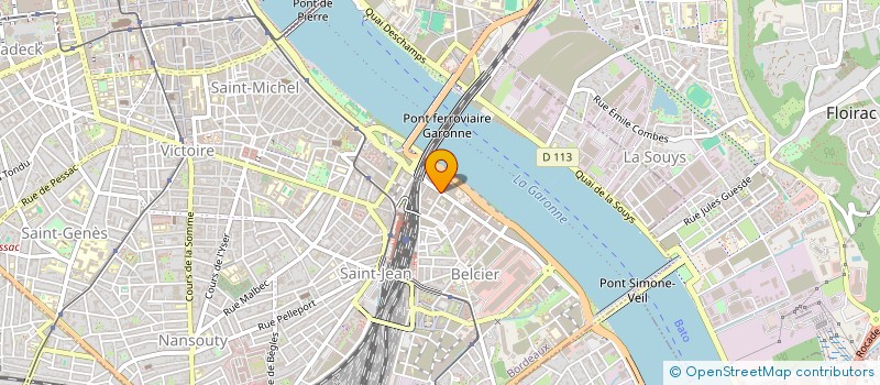 localisation de l'entreprise AQUITAINE PLURI-FORMATIONS à BORDEAUX