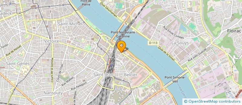 localisation de l'entreprise AQUITAINE PRIMEURS SARL à BORDEAUX