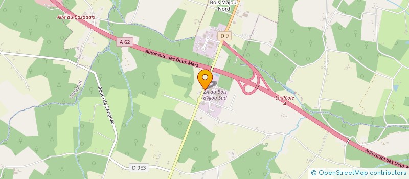 localisation de l'entreprise AQUITAINE PRO MENUISERIE  AILLAS