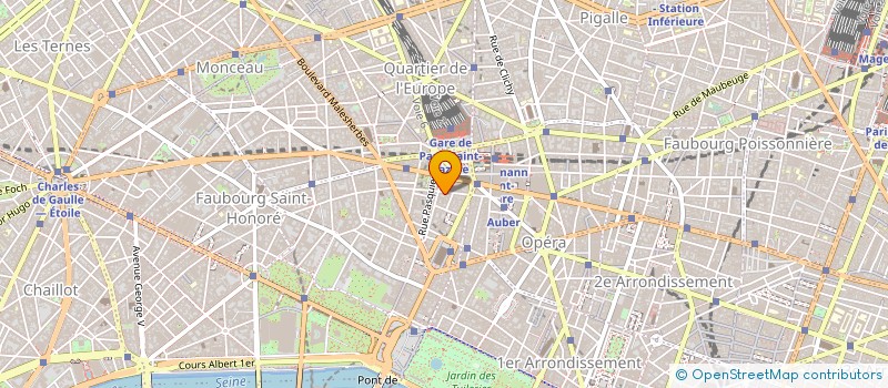 localisation de l'entreprise AQUITAINE PRODUCTION à PARIS