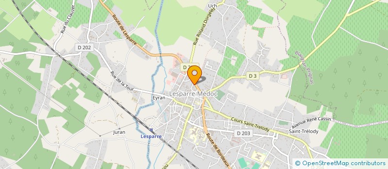 localisation de l'entreprise AQUITAINE PROTECTION DU PATRIMOINE à LESPARRE-MEDOC