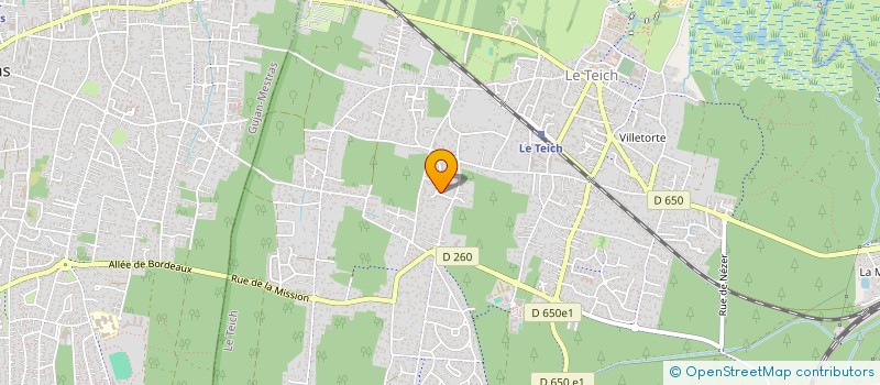 localisation de l'entreprise AQUITAINE RENOV  LE TEICH